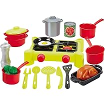 Aliments et vaisselle pour Cuisinette 100% Chef, 100 Pièces Écoiffier