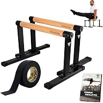 Anneaux Gymnastique Bois GORNATION - Olympique 18cm Avec Sangles 4,5m