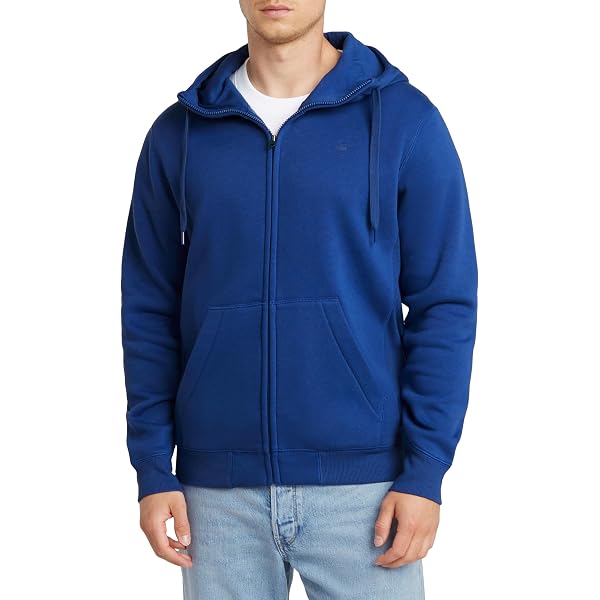 Sweat à Fermeture éclair G-Star Raw Homme - Col Montant, Poches Latérales - Coupe Droite Et Confortable - 9