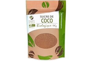 PLANÈTE AU NATUREL Sucre de Noix de Coco Bio - 1kg