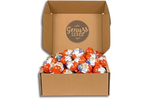 ‎GENUSSLEBEN Genusslebenbox mit 45x kinder Joy Harry Potter Creme Eier Schokolade und Überraschung zum Naschen und Verschenken