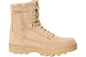 Brandit Tactical Boots Zipper, Bota táctica y Militar Hombre
