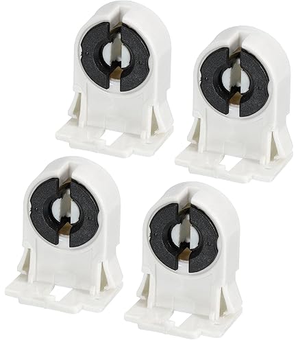 Sourcing Map 10Pcs T8/T12 Fluorescent Light Holder G13 Base Non-Shunted Tombstone Lamp Socket AC 500V 2A For LED Fluorescent Tube - View #8