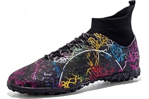 KUUK Fussballschuhe Kunstrasen Herren Hallenschuhe Fussball Turf Fußballschuhe Für Jungen Indoor AG FG TF Trainingsschuhe Outdoor