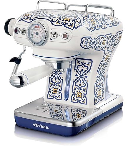 Ariete 1388 Café Retrò, coffee maker for ground espresso and pods