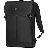 Flapover Black Laptop/Backpack