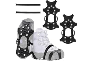 ODDERZZII raki, kolce do butów zimowych, szparków, stal nierdzewna