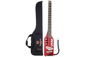 Traveler Guitar Ultra-Light Solid-Body Electric Guitar, Right-Handed (ULE TRDG), Torino Red