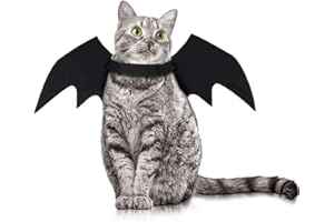 obqo Halloween Pet Bat Wings Cat Dog Bat Costume Pet Costume Halloween Accessory for Puppy Dog and Cat