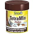 TetraMin Flakes - fish food in flake form for larger ornamental fish, balanced mixture for healthy fish and clear water, 66ml Can