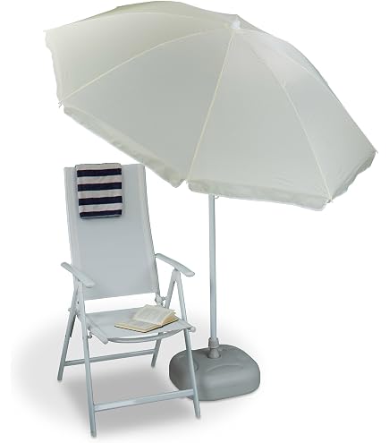 Supporto per ombrellone in plastica - Colore: blu