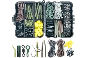 BNTTEAM 224pcs/252pcs Fishing Accessories Kit Including Jig Hooks Floats Spoons Casting Sinker Weights Fishing Swivels Snaps Sinker Slides Fishing Set with Tackle Box for Bass Trout Walleye Salmon Carp