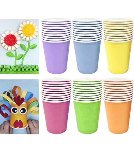 HEMA Papieren Bekers - 250 Ml - Banaan - 8 Stuks van HEMA