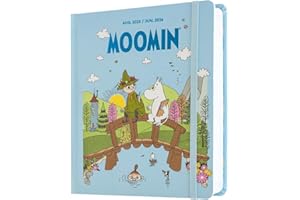 Grupo Erik Academic Diary 2025-2026 Page A Day - Moomin Stationery | Back To School Planner 2025-2026 Student, Mid Year Diary 2025 2026 Page A Day | Moomin Gifts