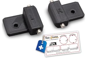 MaJoCompTec® Ledhuvuds-set, passar för Remis-teleskopguide, reservdel för mörkläggning av husbilsfönster, kompatibel med Duca