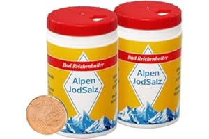 ‎BAD REICHENHALLER Bad Reichenhaller ALPEN JOD SALZ TO GO 2x10g Ministreuer