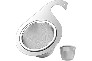 RZXBB Siebkorb Für Spülbecken Aus Edelstahl in Schwanenform - Swan Sink Strainer Basket - Spüle Siebkorb Wasserhahn Hängender Filterkorb - Multi-functional Drain Basket Für Küchenspülen (Stil B)
