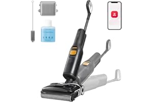 roborock F25 XT aspirateur Laveur sans Fil 20 000 Pa, Tout-en-Un pour sols durs, zéro enchevêtrement,Autonettoyage à Haute température de 90 °C, inclinable à 180°, contrôle par Application.