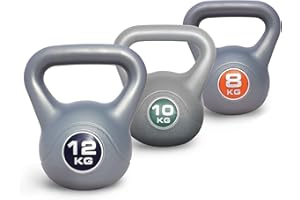 UK Fitness home gym kettlebell set exercise equipment for home use weights 2kg 4kg 6kg 8kg 10kg 12kg 14kg kettle bells