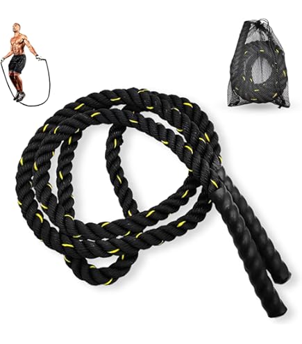 Corde Sauter Réglable Adulte Corde à Sauter PORTENTUM Réglable 2,8m - Fitness, Cardio, Boxe - Pour Adultes Et Enfants - Poignées Antidérapantes équipement Sport Maison