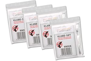 bremermann PIAZZA & LUCENTE - Juego de adhesivos para montaje de accesorios de baño