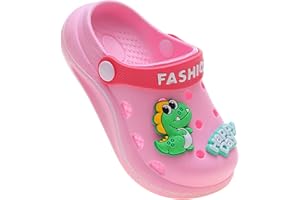 ZYLDK Zuecos Niños Zuecos Unisex Zapatos Sandalias de Playa Ligeras de Verano Antideslizante Respirable Piscina Jardín Transpirables