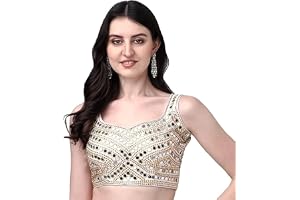 Pujia Mills Women Mirror Blouse Blouse