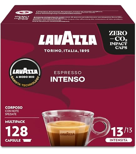 Capsule Lavazza 18000460 - Compatible Machines à Café - Système Advanced Brewing - Alerte Détartrage - Italie