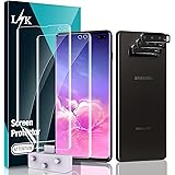 LϟK 5 Pack Protector de Pantalla para Samsung Galaxy S10 Plus S10+ con 2 Pack HD Película de TPU y 3 Pack Protector de Lente 
