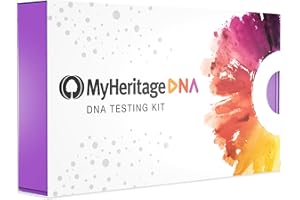 MYHERITAGE DNA Kit per il test del DNA di MyHeritage: Test Genetici per L'Ascendenza e L'Etnia che coprono più di 2,114 regioni geografiche e corrispondenza del DNA con i parenti