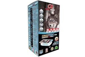 Alpha Spirit Alimento Completo Semi Húmedo Only Fish para Perro - 45 Bandejas