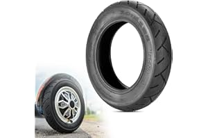 RUTU Heavy Duty 10x2 / 10x2.125 Tire - Compatible with Smart Electric Balance Scooter Bike, Bicycle, Tricycle, Stroller Replacement Wheels - For 10 inch Tires with 6 inch Rims