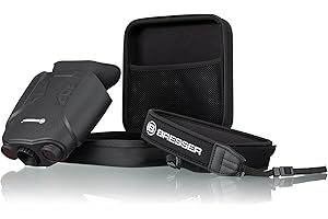 Bresser Cyfrowy noktowizor Binokular 3X Nightlux 200 Pro z zoomem cyfrowym (2-krotny), oświetleniem na podczerwień, dużym wyświetlaczem, funkcją zdjęć i wideo