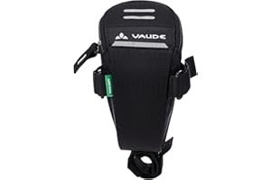 VAUDE Satteltasche für Fahrrad “Race light”, Fahrradtasche Sattel klein mit Reflektoren, Werkzeugtasche Fahrrad-Sattel mit Klettverschluss, besonders leicht, einfache Montage