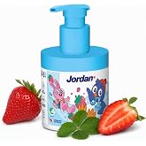 Jordan &reg; | Kids &amp; Baby Toothpaste | Toothpaste Dispenser in a Pump Equivalent to 3 Regular Tubes | Solution Developed for Kid