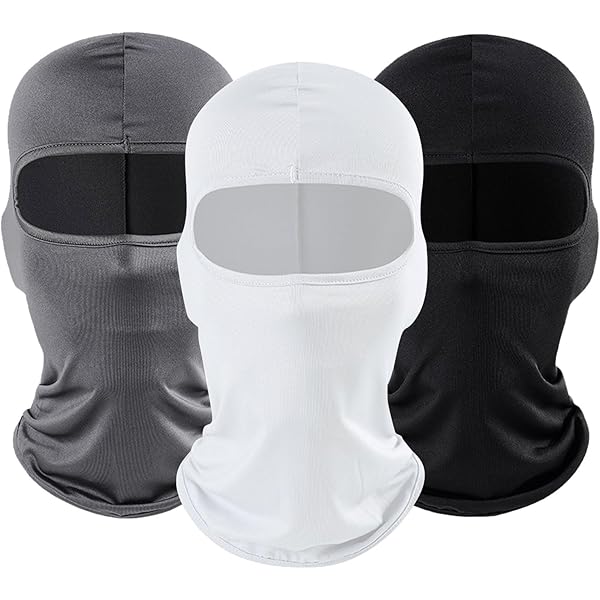 4x Multifunktions-Bandanas - Stirnband, Halstuch, Gesichtsmaske - Atmungsaktiv & Waschbar