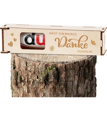 RUIZHI Dankeschön Geschenkset – Mit Makramee-Schlüsselanhänger, Trockenblumen & Karte, Handgefertigt Für Frauen