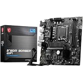 MSI B760M BOMBER WIFI Anakart, Micro-ATX - 14./13./12. Nesil Intel &Ccedil;ekirdek İşlemcileri, LGA 1700 - DDR5 Bellek Arttırma 6400
