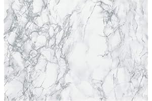 ‎D-C-FIX d-c-fix Möbel-Klebefolie Marmi Grau Marmor-Optik 67,5 cm x 2 m - Möbelfolie Küchenfolie selbstklebende Deko-Folie für Küche Tisch-Folie Fensterbank Bad Schrank Stein-Optik wasserfest weiß grau