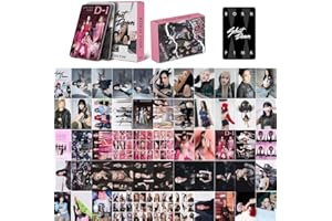 UENXRXE Blackpink Photocards,55 Pezzi Blackpink Cards,Blackpink Photobook,Kpop Black-Pink Cartoline Fotografiche Regalo Per Fans(Shut Down)