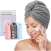 Asciugamani Per Capelli: I Migliori Turbanti In Microfibra - Foto 13