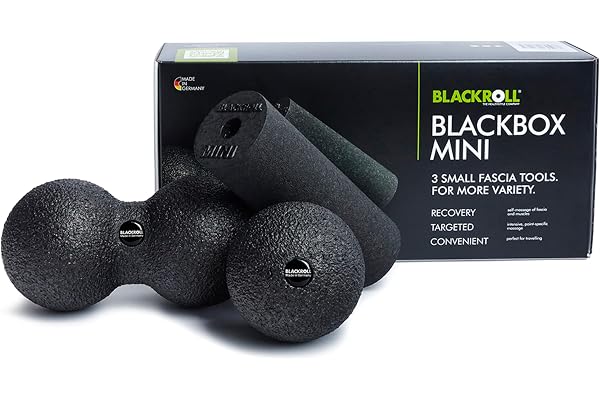 Blackroll Massageboll, Svart, Standard