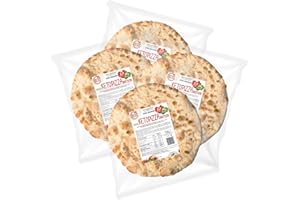 Nuova KETO ricetta! 4 BASI per KETO PIZZA BATTUTA Line@diet | 4 confezioni di base pizza ZERO ZUCCHERI da 190g ad alto contenuto di PROTEINE e FIBRE | stesa a mano in Italia