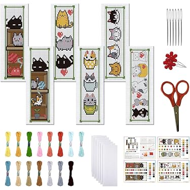 Kits De Points De Croix Marguerite Fantaisie, Plan... - Grandado