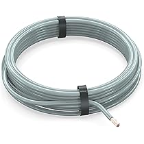 Lumonic 50m FLRY Voertuigkabel 0,35mm² Geel | Eenaderige gevlochten draad voor auto's | Olie- en brandstofbestendig, vlamvertrager | Laagspanning