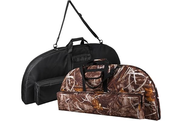 Yuehuamech Sac à dos pour tir à l'arc - Plusieurs poches - Sac de transport portable de grande capacité - Durable - Étui de transport pour arc, chasse, entraînement en plein air
