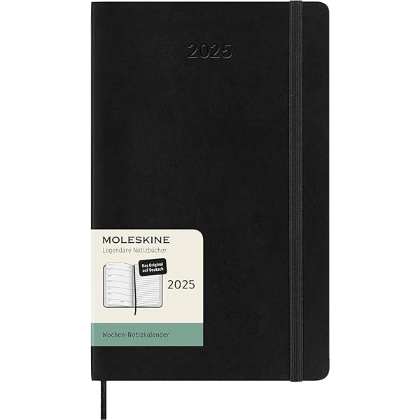 Moleskine Weekly Planner, WochenPlaner mit Platz für Notizen für  