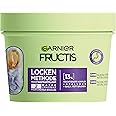 Garnier Moisturising Hair Mask for All Types of Curls, Repairs & Revitalises, with Hyaluronic and Shea Fatty Acids, Vegan, Silicone-Free, Fructis Curls Method, 1 x 370 ml