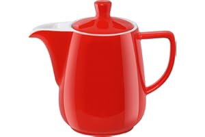 Melitta 219094 Verseuse en porcelaine Rouge 0,6 l