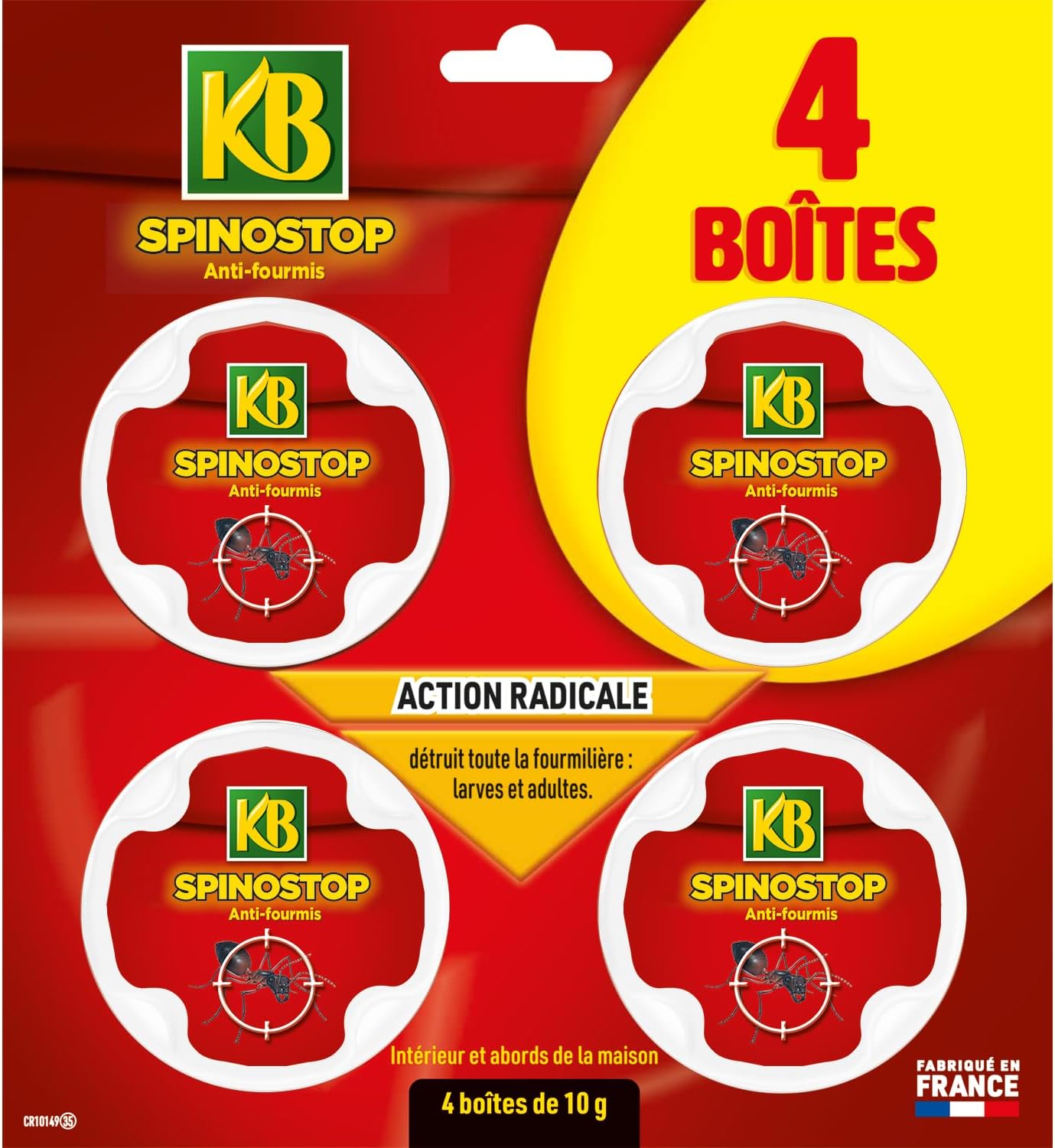 KB HOME DEFENSE Tube Anti-Fourmis Gel Appât – Action Radicale & Éradication du Nid – Matiè - Analyse des détails et conception